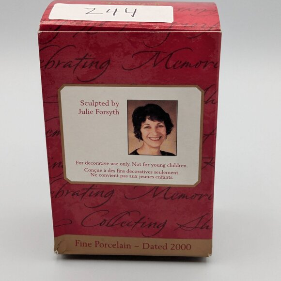 Hallmark Keepsake Grandson 2000, Fine Porcelain Vintage Christmas Ornament - Picture 8 of 10